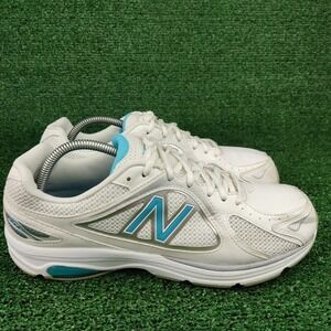 New Balance Shoes Women 10.5 White WW847WB Walking Sneakers Mesh ABZORB ROLLBAR